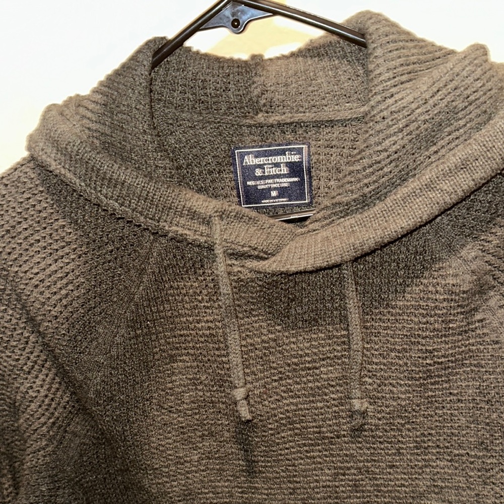 Abercrombie & Fitch Gray Turtleneck Sweater